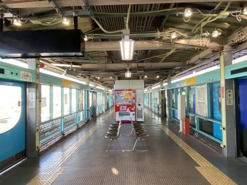 【2021/10】ニュートラム南港口駅のリニューアル状況