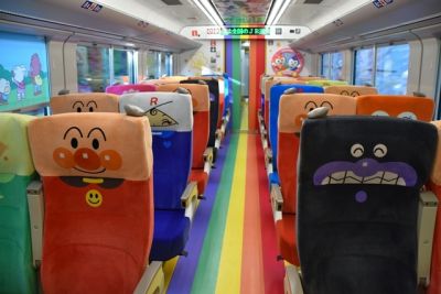 鉄印を集める旅 2700系土讃線あかいアンパンマン列車