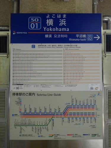 相模鉄道の駅 その1 横浜駅