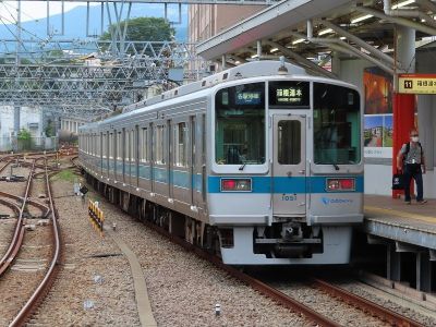 小田急1000形 箱根登山鉄道鉄道線箱根湯本ゆき