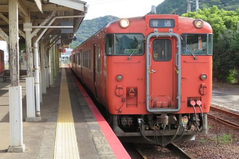 山口線、一部の普通列車の方向幕が更新されていた件 (キハ40形気動車) 【2021年9月】