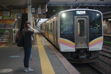 えちごトキめき鉄道急行運転開始キネン乗り継ぎ(その1)