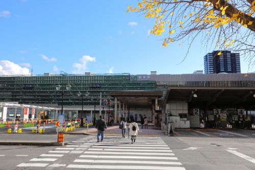 新潟駅5代目の万代口駅舎