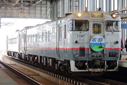 旭川駅新駅舎グランドオープン10周年記念で実施された車両展示会