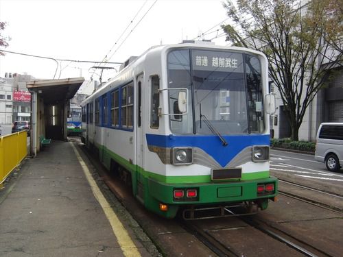【福井鉄道】越前武生駅の新駅名は「たけふ新」駅に決定