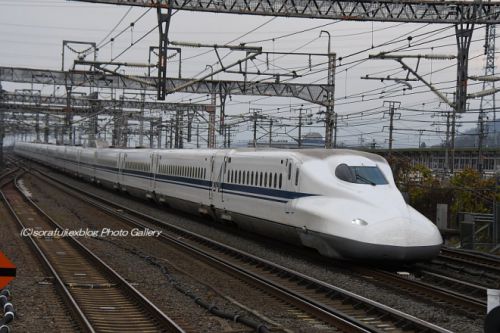 N700Aのそみ 米原駅通過