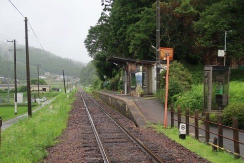 明智鉄道 飯羽間駅