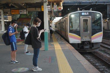 真夏の上越線駅巡り(その1)