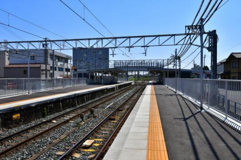 改良工事後の名鉄西枇杷島駅訪問
