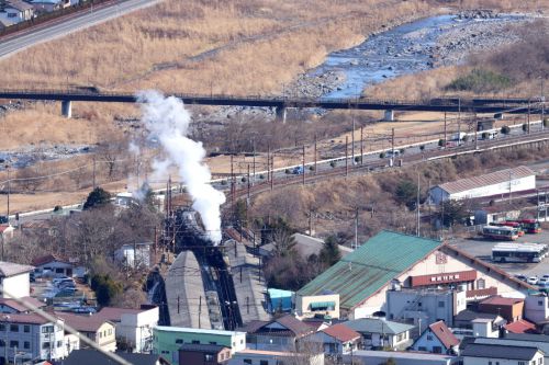 東武日光駅に国鉄の蒸気機関車が入ってきた - 2021年冬・東武日光線 -