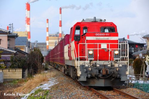 北越コーポレーション専用貨物列車