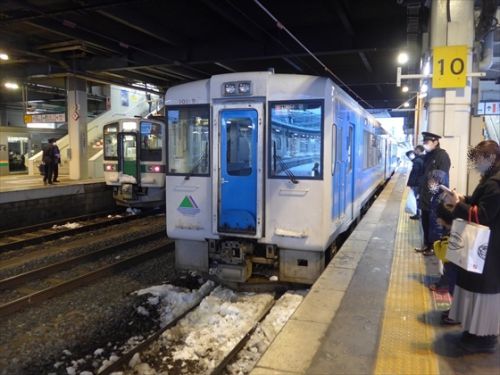 18きっぷ22冬-山形仙台編(6) 奥羽本線 山形駅 ~一泊して仙山線に乗車~