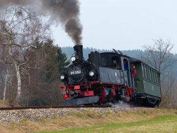 ザクセンの狭軌鉄道-シェーンハイデ保存鉄道