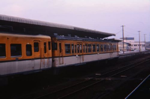 山陰本線支線(仙崎線)キハ120形 仙崎駅とんぼ返り 1996-12-31