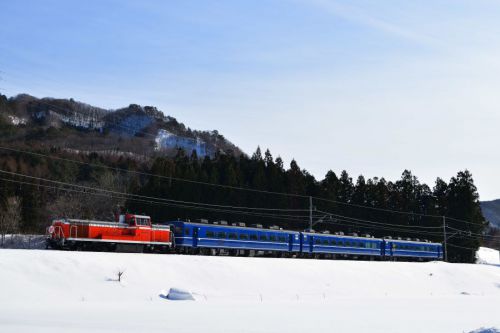 会津鉄道線内で1カット