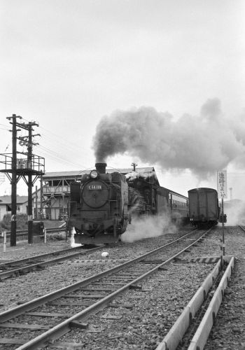 石北本線 美幌駅でC58119を撮る(2)