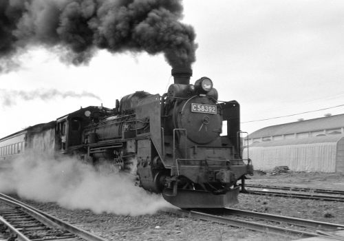 石北本線 美幌駅でC58392を撮る(5)