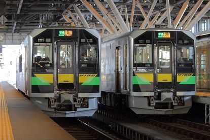 【2022年3月12日(土)ダイヤ改正レポートその9】旭川~上川間の普通列車のほとんどをH100形に置き換え